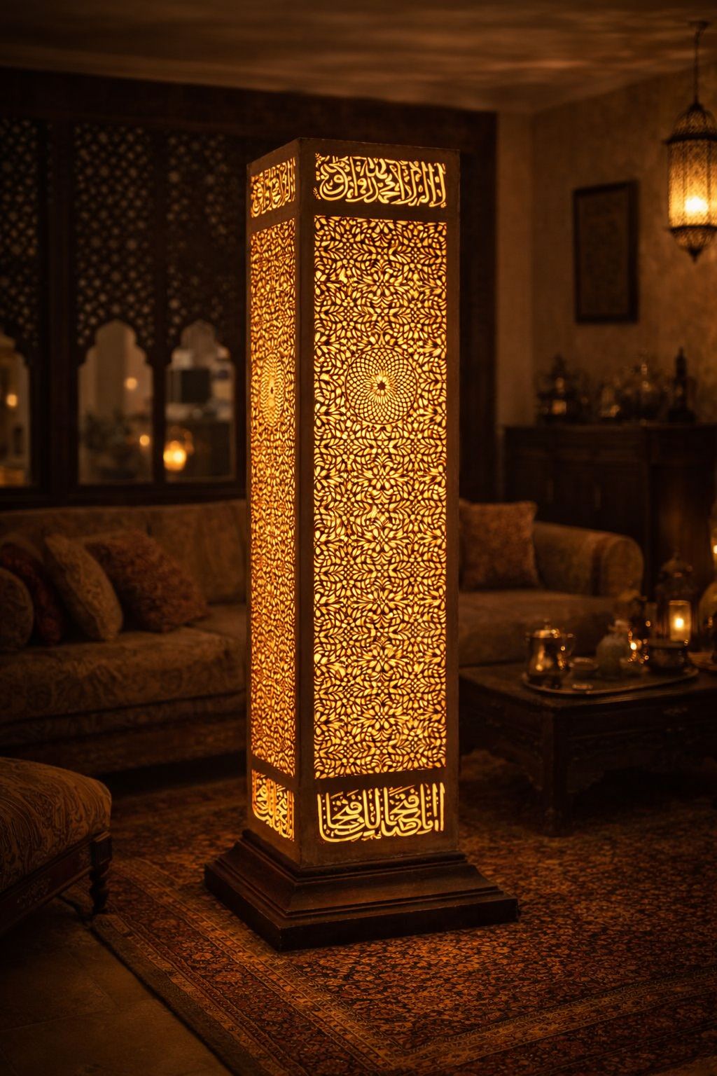 Abat-jour basta en cuivre